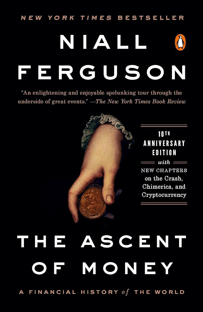 The Ascent of Money by Niall Ferguson book cover